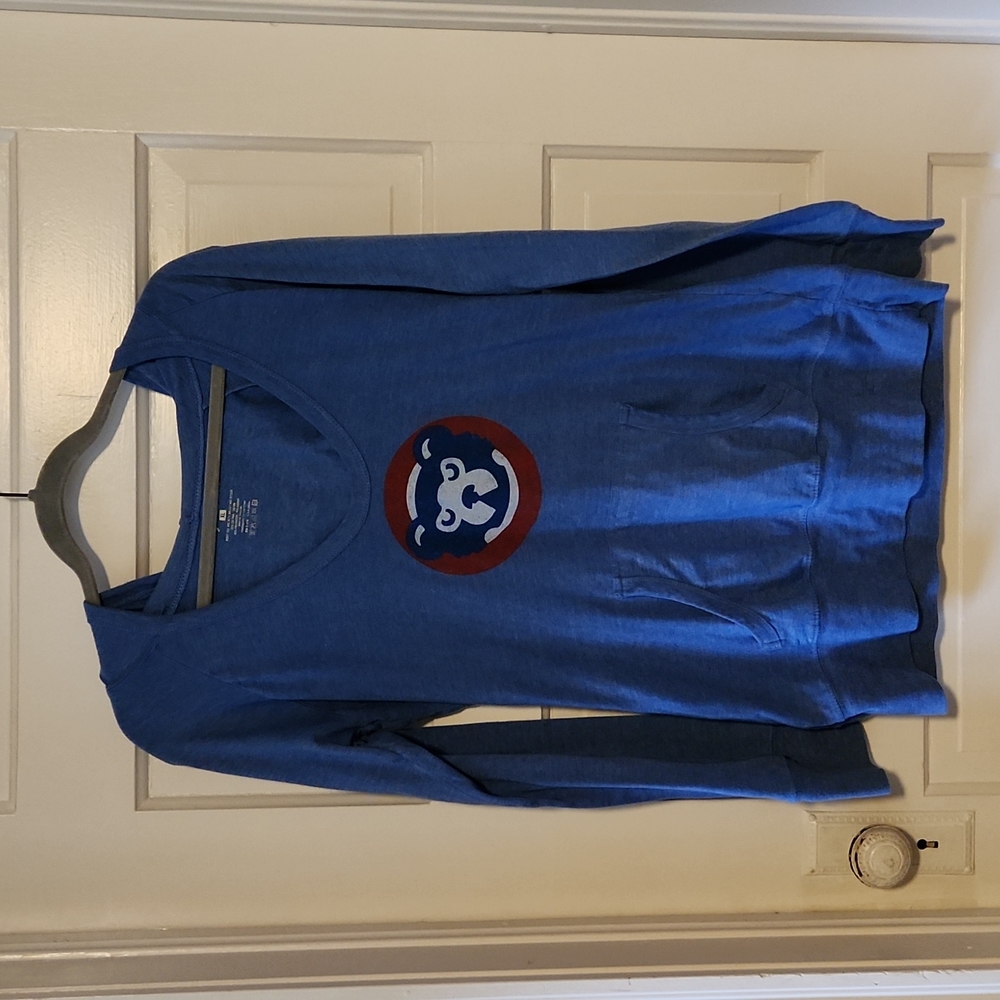 Wright & Ditson women's hooded Cubs pullover, size XL